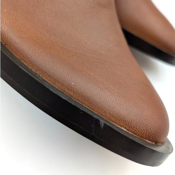 Linea Paolo Kamile Knee High Riding Boots Almond Toe Brown Size US6.5M EU37 - Picture 8 of 11